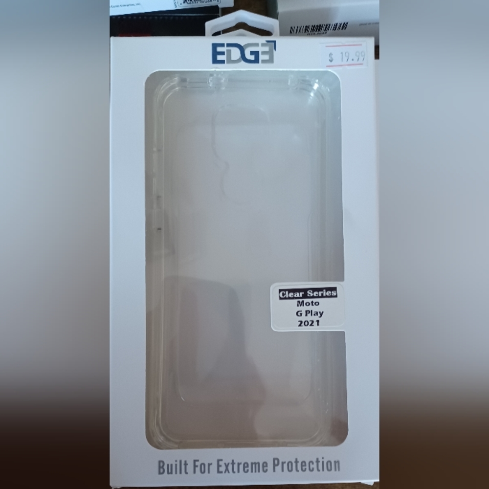 Edge Moto G Play Series Clear phone case